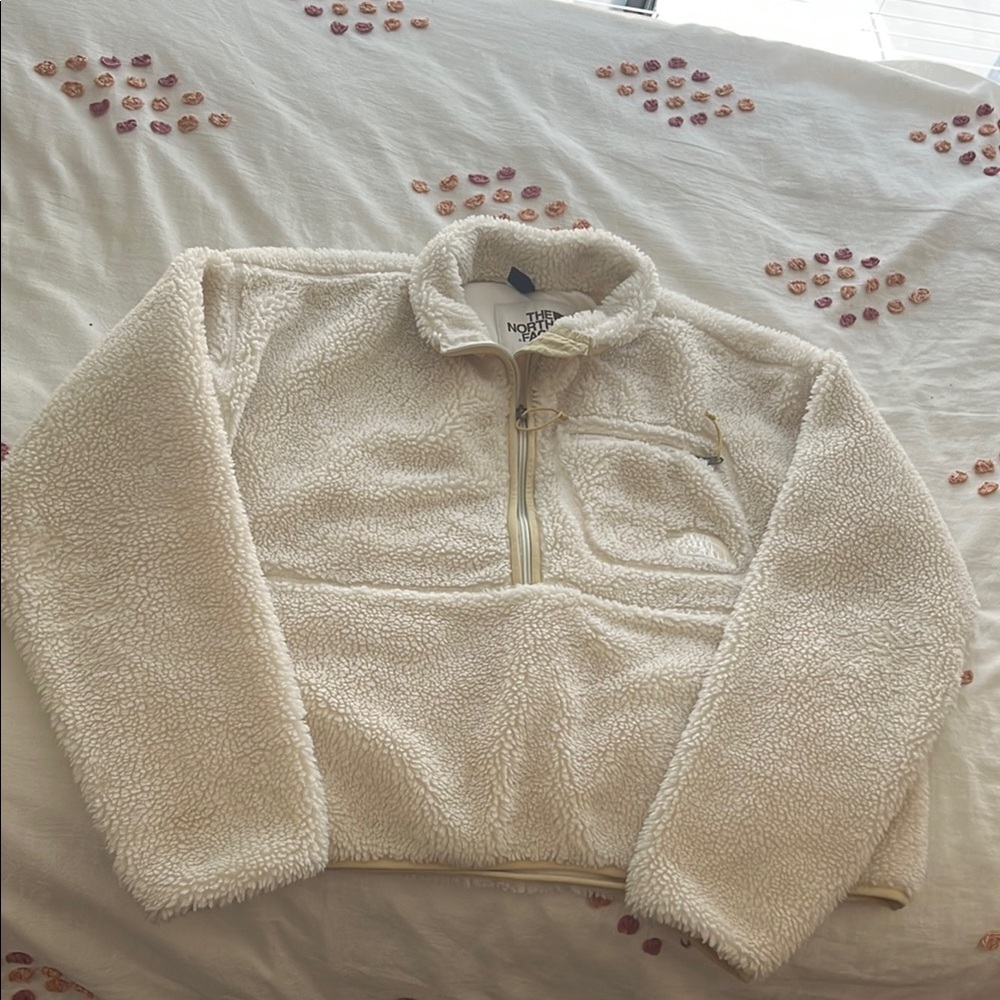 The North Face Off-White Fleece Jacket